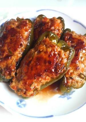 ご飯が進む！ピーマンの肉詰め★-レシピのメイン写真
