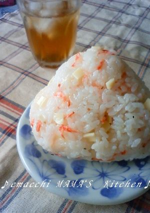 ✿小エビとチーズのおにぎり✿-レシピのメイン写真
