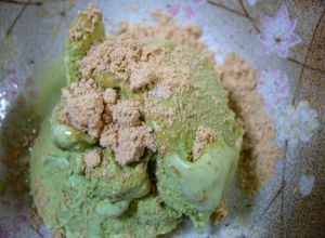 ～抹茶アイスの食べ方～塩きなこ味-レシピのメイン写真