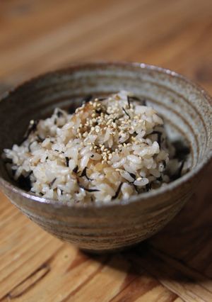 手軽ひじきのまぜごはん＠鉄分摂取-レシピのメイン写真