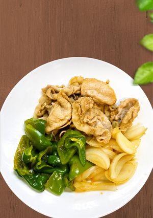 ピーマンと豚肉のポン酢しょうゆ煮-レシピのメイン写真