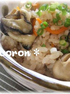★ぷりっぷり♪牡蠣 de 炊き込みご飯★-レシピのメイン写真
