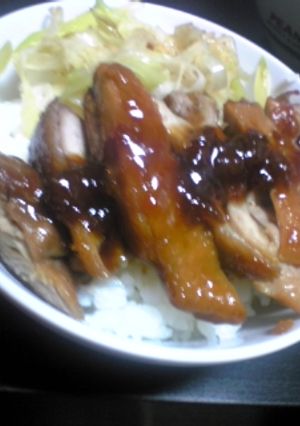 とりネギ丼　梅風味-レシピのメイン写真