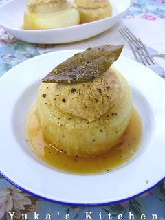 新玉ねぎのファルシチキンスープ煮-レシピのメイン写真