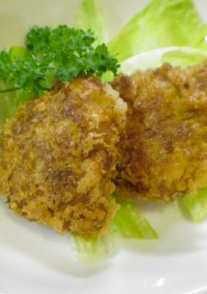鶏ムネ肉でパン粉焼き～カレー風味-レシピのメイン写真