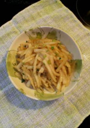 簡単ダイコンバター醤油炒め-レシピのメイン写真