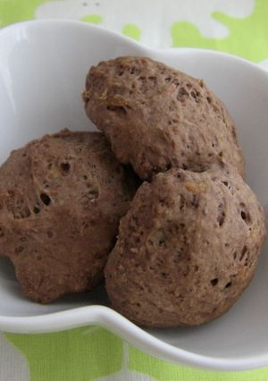 ノンオイル*チョコオレンジパンクッキー♪-レシピのメイン写真