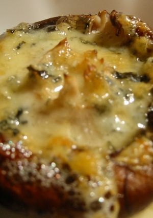【椎茸】ゴルゴンゾーラチーズ焼き-レシピのメイン写真