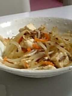 もやしと豆腐の中華炒め☆節約&ヘルシー-レシピのメイン写真