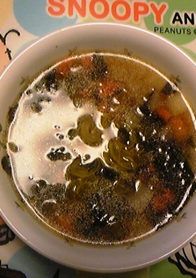 ☆韓国風とろ～り磯部スープ☆-レシピのメイン写真