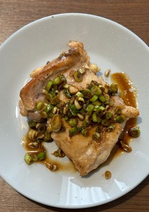 ネギのソースがけチキン-レシピのメイン写真
