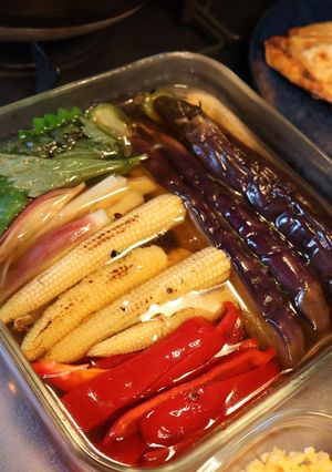 夏野菜のだし漬け-レシピのメイン写真