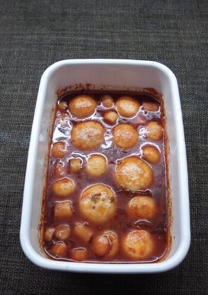 マッシュルームの酢漬け(トマト味)-レシピのメイン写真