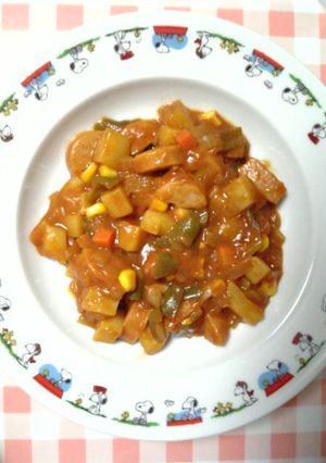 完熟トマト１つで☆美味しいトマトカレー-レシピのメイン写真