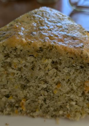 紅甘夏×ディル×豆腐のケーキ（ヴィーガン-レシピのメイン写真