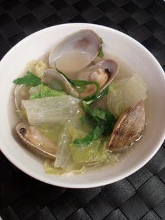 あさりとレタスの中華スープ-レシピのメイン写真