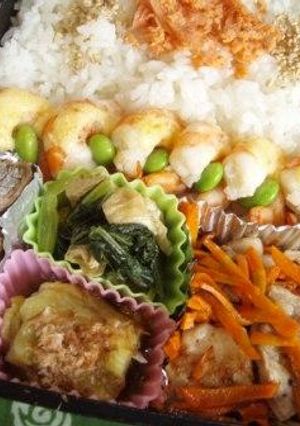お弁当のおかず～パパッと海老マヨ焼き-レシピのメイン写真