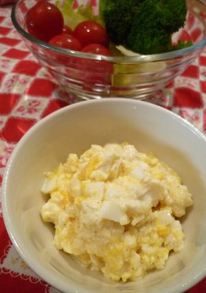 マヨなし☆ヘルシー豆腐のタルタル風-レシピのメイン写真