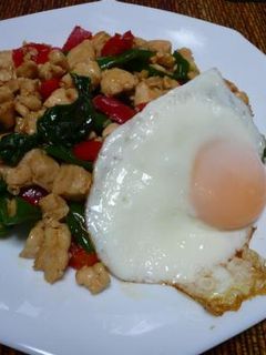 鶏肉のバジル炒め-レシピのメイン写真