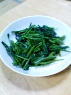《簡単》 空芯菜炒め ~青梗菜でもOK~-レシピのメイン写真