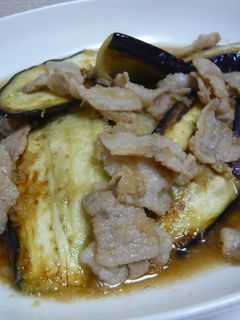 トロ~リ焼き茄子の生姜焼き風味-レシピのメイン写真