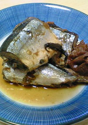 サンマのさっぱり梅煮　暑い夏にピッタリ！-レシピのメイン写真