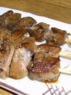 柔らかくてびっくり？☆鶏レバーの串焼き-レシピのメイン写真