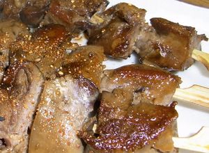 柔らかくてびっくり？☆鶏レバーの串焼き-レシピのメイン写真