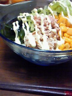 さっぱりサラダうどん-レシピのメイン写真