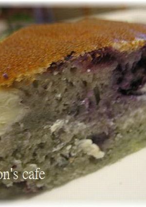 炊飯器で濃厚なブルーベリーチーズケーキ-レシピのメイン写真