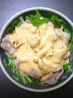 超かんたん♪豚しゃぶ丼-レシピのメイン写真