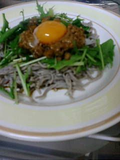 納豆おろしそば-レシピのメイン写真