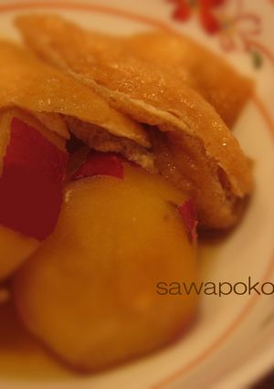 じゅわっとお揚げさんとホックリさつまいも-レシピのメイン写真