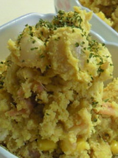 レンジで3分ベーコンチーズカレー味おから-レシピのメイン写真
