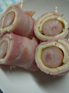 お弁当に☆ベーコンで巻き巻き♪-レシピのメイン写真