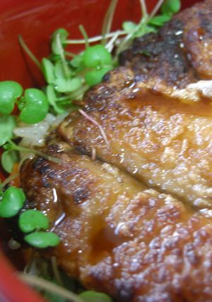 鰯の蒲焼丼♪-レシピのメイン写真