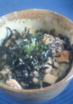塩昆布＆鮭茶漬け☆-レシピのメイン写真