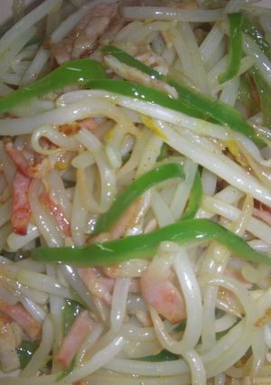 もやし炒め（カレー味）-レシピのメイン写真
