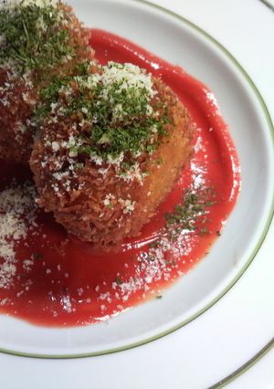 ♡大好き！カレー風味のライスコロッケ♡　-レシピのメイン写真