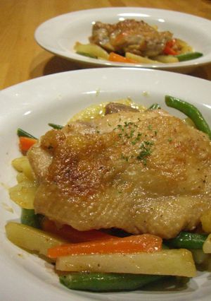 ✿　鶏肉のワイン蒸し焼き　✿-レシピのメイン写真