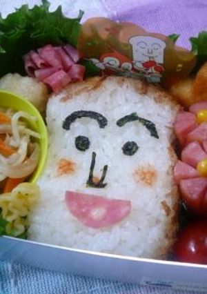 しょくぱんまんべんとう＊キャラ弁＊-レシピのメイン写真