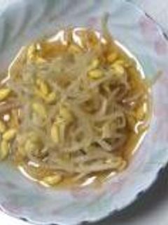 簡単☆ヘルシー♪もやしのおひたし-レシピのメイン写真