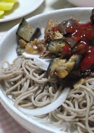 さっぱり☆豚キムチ蕎麦-レシピのメイン写真