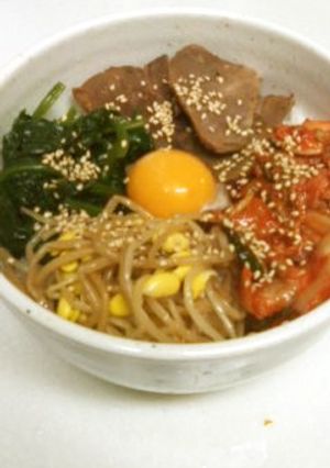 ナムル作って♪ビビンバ丼-レシピのメイン写真