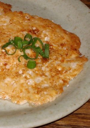 簡単☆山芋とお豆腐の明太子焼き-レシピのメイン写真
