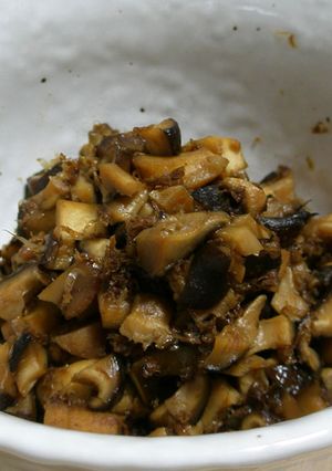 シイタケ鰹節の甘辛煮　お弁当のおかず-レシピのメイン写真