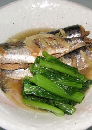 骨まで食べよう☆イワシの梅干煮-レシピのメイン写真