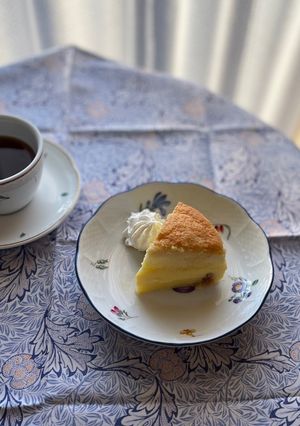 イチジクのマジックケーキ⭐︎3層のケーキ-レシピのメイン写真