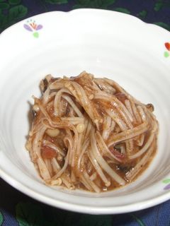 梅なめ茸-レシピのメイン写真