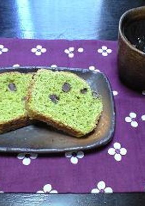 お気楽♪　抹茶パウンドケーキ-レシピのメイン写真
